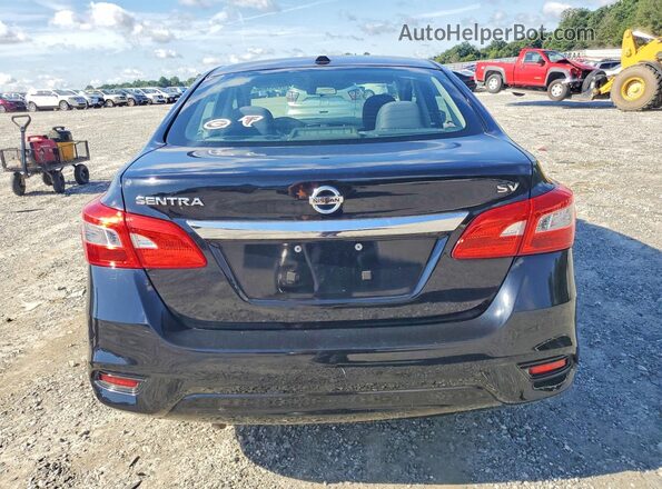 3N1AB7AP6HY370893 2017 NISSAN SENTRA Black Vista trasera