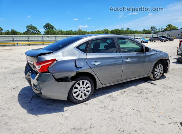 3N1AB7AP6HY390464 2017 NISSAN SENTRA Gray 