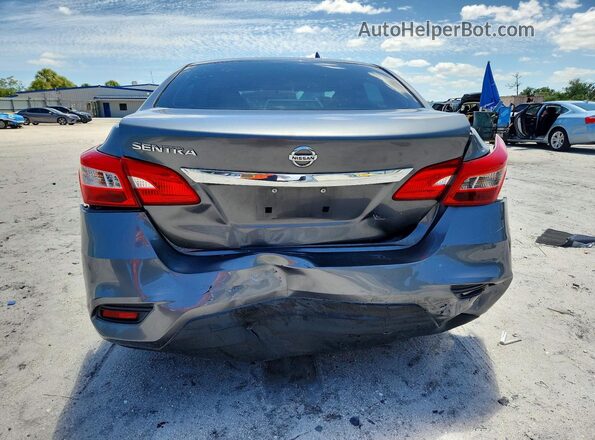 3N1AB7AP6HY390464 2017 NISSAN SENTRA Gray 