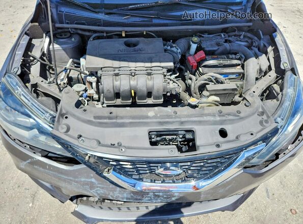 3N1AB7AP6HY390464 2017 NISSAN SENTRA Gray 