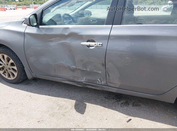 3N1AB7AP6JL627912 2018 NISSAN SENTRA Серый Вид спереди