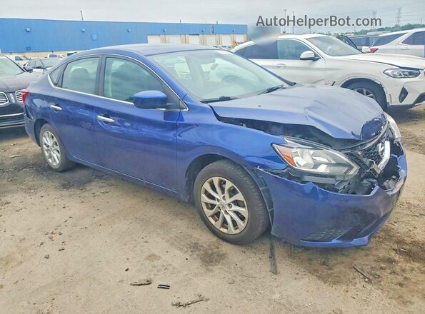3N1AB7AP6JL657914 2018 NISSAN SENTRA Blue 