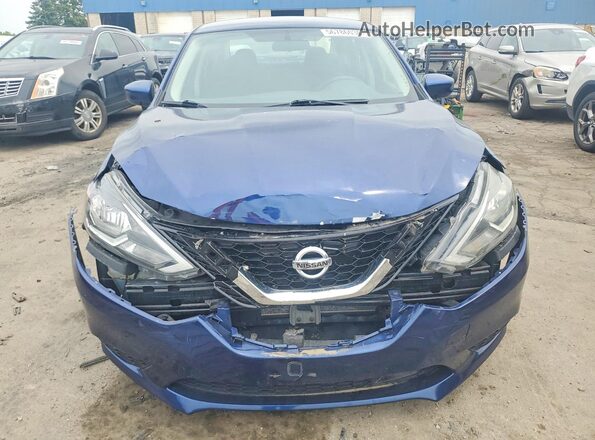 3N1AB7AP6JL657914 2018 NISSAN SENTRA Blue 