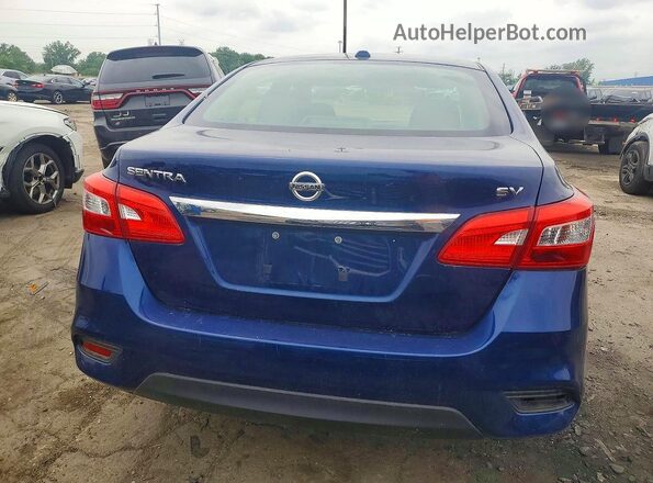 3N1AB7AP6JL657914 2018 NISSAN SENTRA Blue 