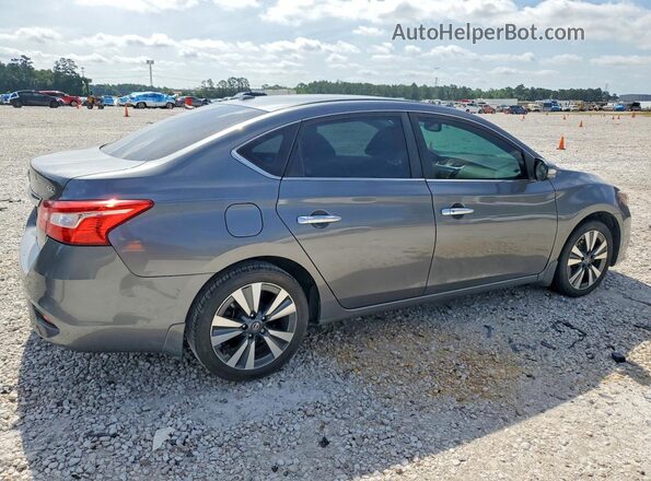 3N1AB7AP6JY217422 2018 NISSAN SENTRA Серый Задняя правая четверть