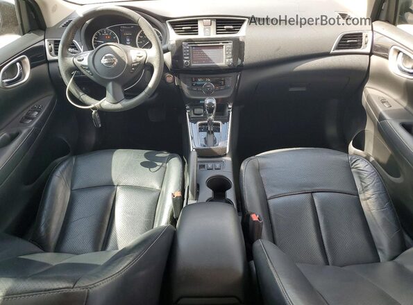 3N1AB7AP6JY217422 2018 NISSAN SENTRA Серый Вид панели приборов
