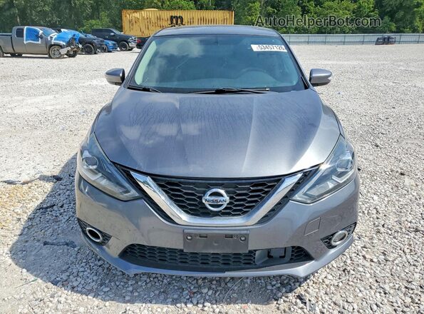 3N1AB7AP6JY217422 2018 NISSAN SENTRA Серый Вид спереди