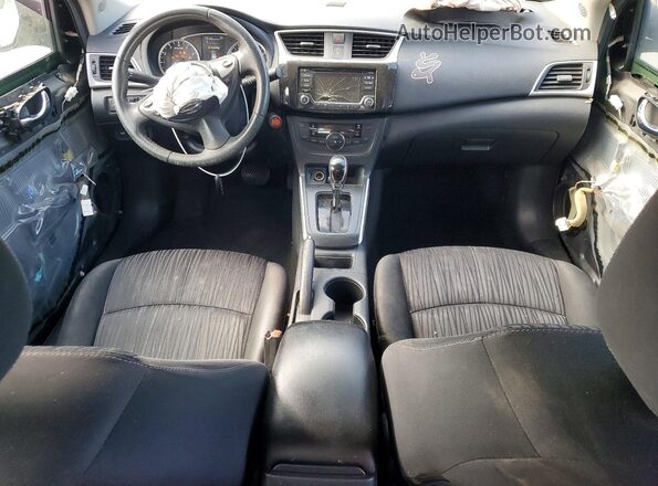 3N1AB7AP6JY242613 2018 NISSAN SENTRA Gray წინა პანელის ხედი