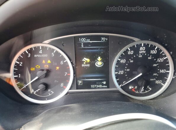 3N1AB7AP6JY242613 2018 NISSAN SENTRA Gray ხელსაწყოთა პანელის ხედი