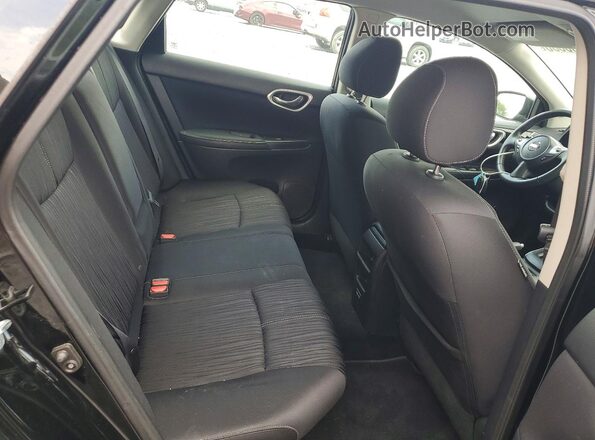 3N1AB7AP6JY243230 2018 NISSAN SENTRA Black Հետևի նստատեղերի տեսք