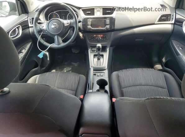 3N1AB7AP6JY243230 2018 NISSAN SENTRA Black Առջևի վահանակի տեսք