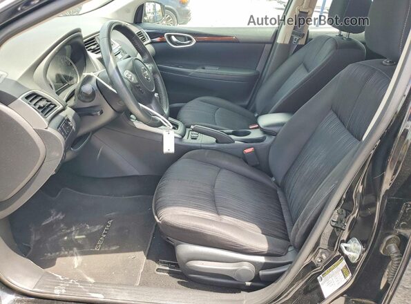 3N1AB7AP6JY243230 2018 NISSAN SENTRA Black Սալոնի դիմացի տեսք