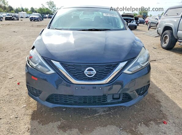 3N1AB7AP6JY251697 2018 NISSAN SENTRA Black წინა ხედი