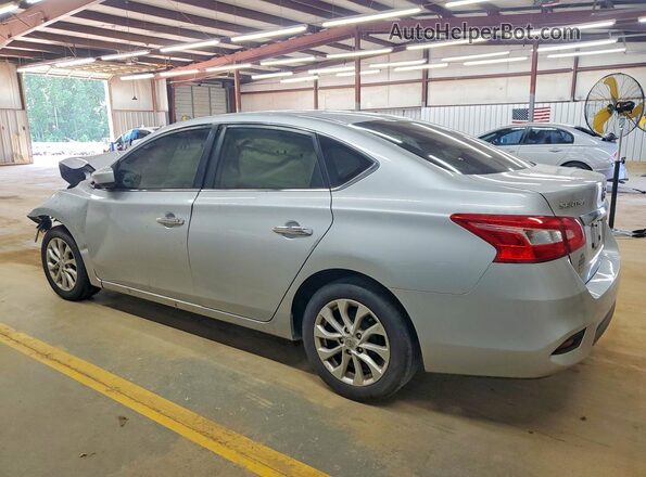 3N1AB7AP6JY252283 2018 NISSAN SENTRA Silver Rear left