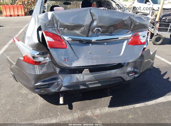 3N1AB7AP6JY278026 2018 NISSAN SENTRA Серый Вид спереди