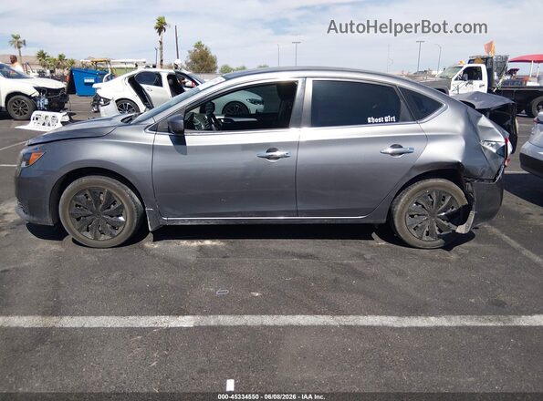 3N1AB7AP6JY278026 2018 NISSAN SENTRA Серый Вид задней части салона