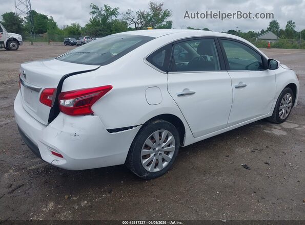 3N1AB7AP6JY302728 2018 NISSAN SENTRA White Tył prawy