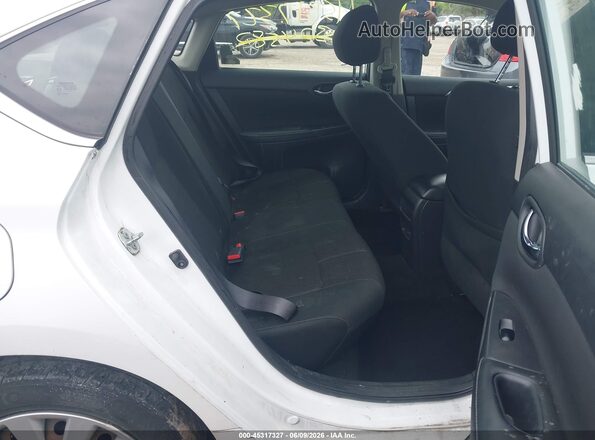 3N1AB7AP6JY302728 2018 NISSAN SENTRA White Widok naklejki z numerem VIN