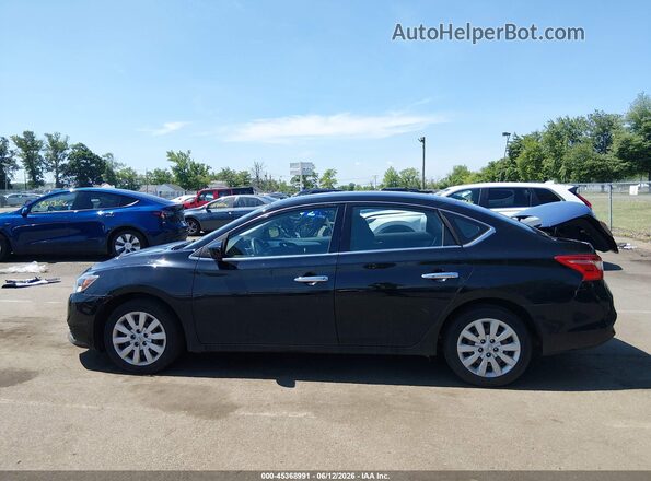 3N1AB7AP6JY307766 2018 NISSAN SENTRA Black Widok wnętrza 360 stopni