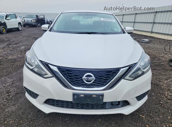 3N1AB7AP6JY319139 2018 NISSAN SENTRA White Դիմացի տեսք