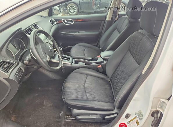 3N1AB7AP6JY319139 2018 NISSAN SENTRA White Սալոնի դիմացի տեսք