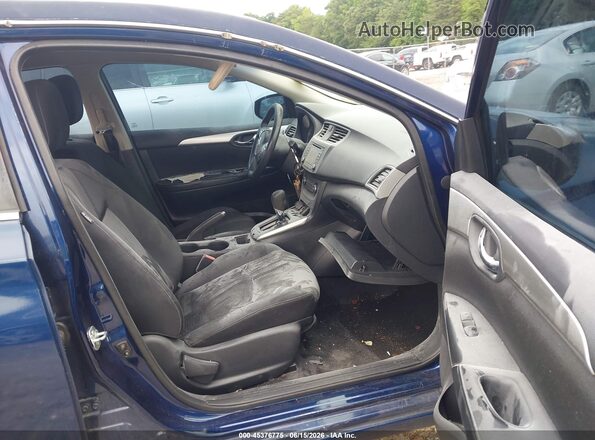 3N1AB7AP6JY330917 2018 NISSAN SENTRA Blue Vista interior delantera