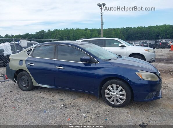 3N1AB7AP6JY330917 2018 NISSAN SENTRA Blue Vista interior de 360 grados