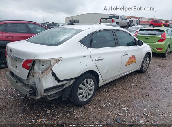 3N1AB7AP6JY333462 2018 NISSAN SENTRA White Tył prawy