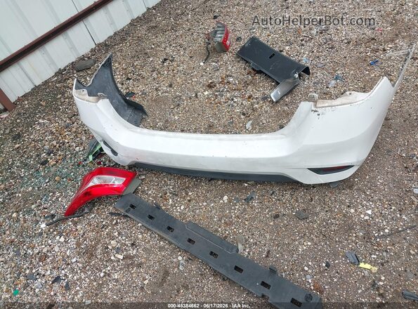 3N1AB7AP6JY333462 2018 NISSAN SENTRA White Widok zestawu wskaźników