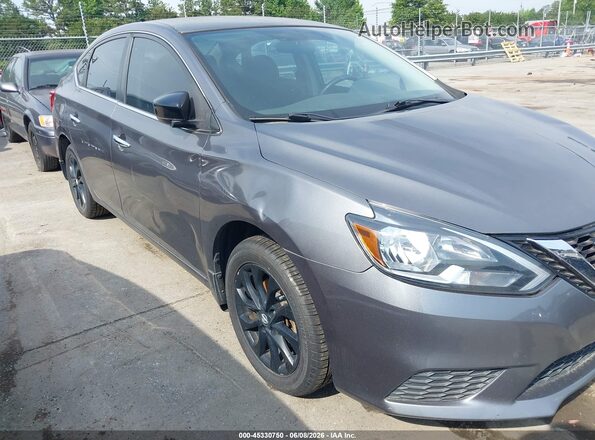 3N1AB7AP6JY335034 2018 NISSAN SENTRA Gray 