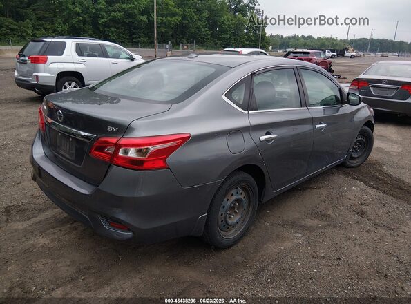3N1AB7AP6JY341237 2018 NISSAN SENTRA Gray Задня права чверть