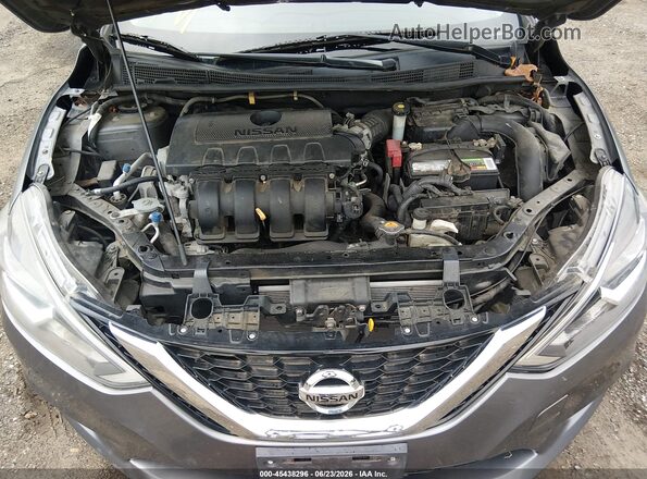 3N1AB7AP6JY341237 2018 NISSAN SENTRA Gray Вид ззаду