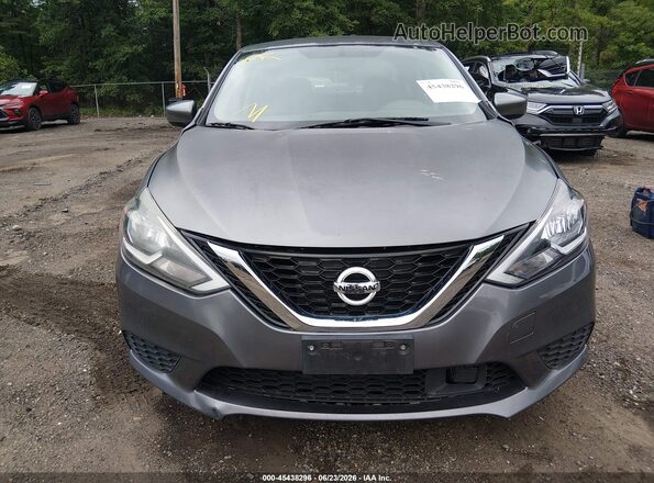 3N1AB7AP6JY341237 2018 NISSAN SENTRA Gray Вид спереду