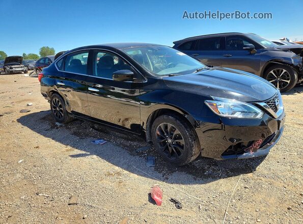 3N1AB7AP6JY345563 2018 NISSAN SENTRA Black Առջևի աջ