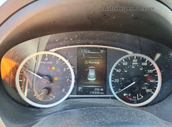 3N1AB7AP6JY345563 2018 NISSAN SENTRA Black Սարքավորումների վահանակի տեսք
