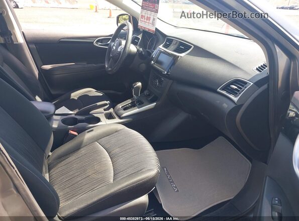 3N1AB7AP6KL603353 2019 NISSAN SENTRA Gray წინა სალონის ხედი