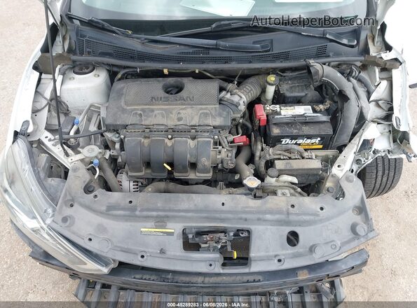 3N1AB7AP6KL614627 2019 NISSAN SENTRA Белый Вид сзади