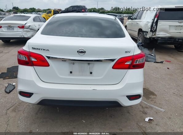 3N1AB7AP6KL614627 2019 NISSAN SENTRA Белый 