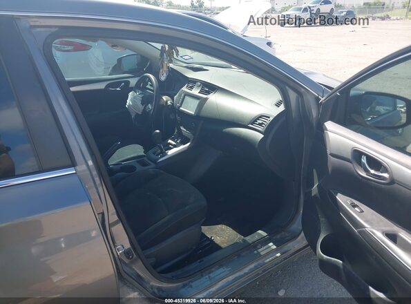 3N1AB7AP6KY234030 2019 NISSAN SENTRA Gray Vista interior delantera