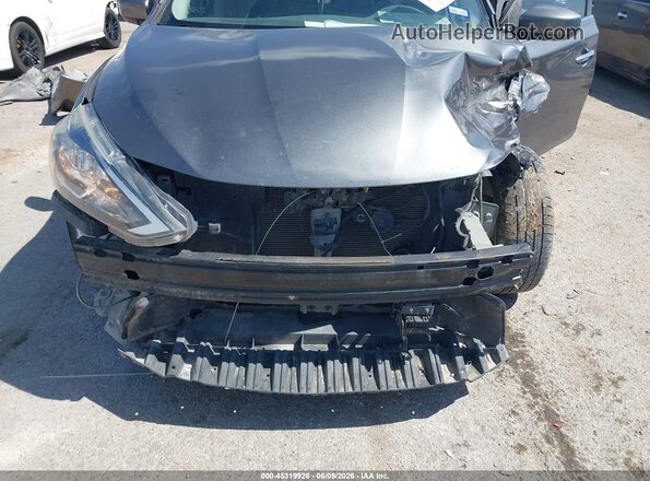 3N1AB7AP6KY234030 2019 NISSAN SENTRA Gray Vista frontal