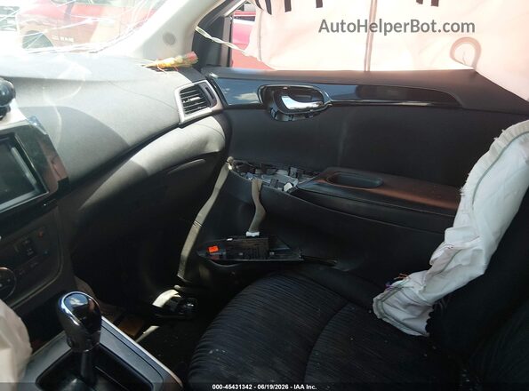 3N1AB7AP6KY252334 2019 NISSAN SENTRA Silver წინა სალონის ხედი