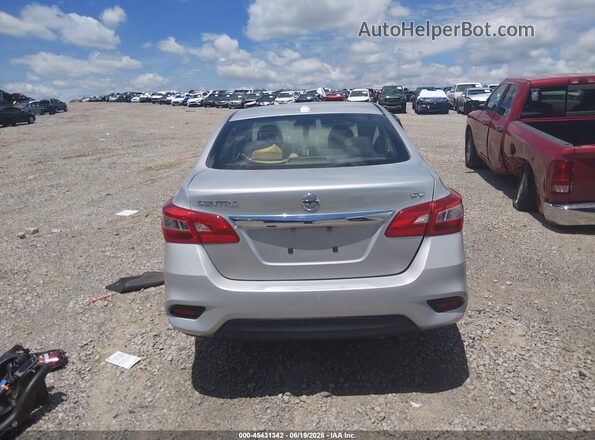 3N1AB7AP6KY252334 2019 NISSAN SENTRA Silver 