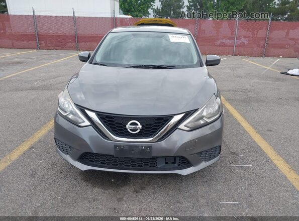 3N1AB7AP6KY258330 2019 NISSAN SENTRA Gray Instrument cluster view