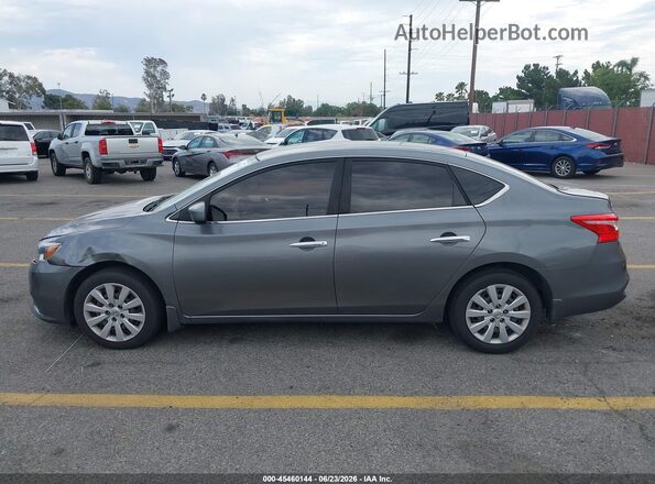 3N1AB7AP6KY258330 2019 NISSAN SENTRA Gray 360 interior view