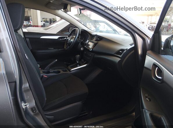 3N1AB7AP6KY259560 2019 NISSAN SENTRA Gray Vista interior delantera