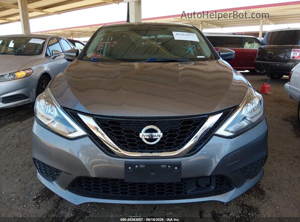 3N1AB7AP6KY259560 2019 NISSAN SENTRA Gray Vista del cuadro de instrumentos