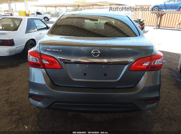 3N1AB7AP6KY259560 2019 NISSAN SENTRA Gray 