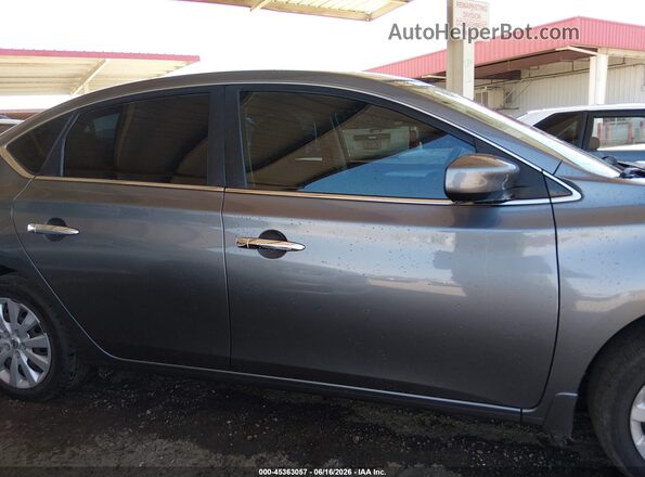 3N1AB7AP6KY259560 2019 NISSAN SENTRA Gray Vista interior trasera