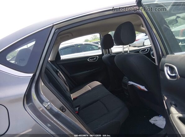 3N1AB7AP6KY259834 2019 NISSAN SENTRA Gray VIN კოდის სტიკერის ხედი