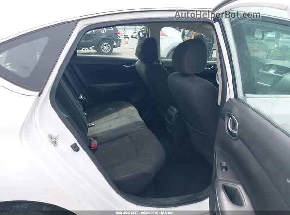 3N1AB7AP6KY267724 2019 NISSAN SENTRA White VIN კოდის სტიკერის ხედი